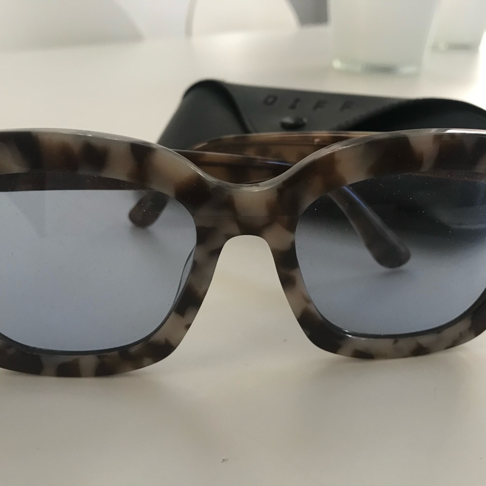 Diff Eyewear Tortoise Shell Sunglasses